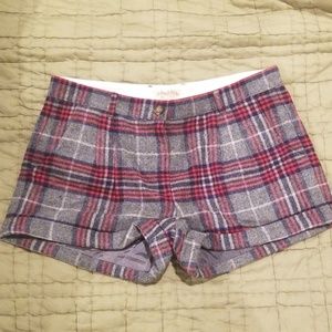 Johnnie B. Wool plaid shorts 30 new